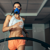 WYDOLNOŚĆ TLENOWA (AEROBOWA) - VO2max + próg anaerobowy – metoda nieinwazyjna (ergospirometria + wentylacja)